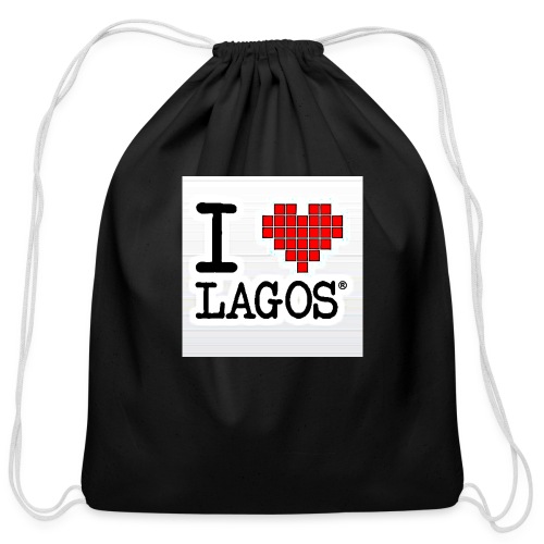 I LOVE LAGOS - Cotton Drawstring Bag