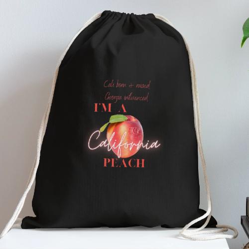 California Georgia - Cotton Drawstring Bag