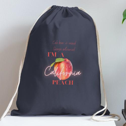 California Georgia - Cotton Drawstring Bag