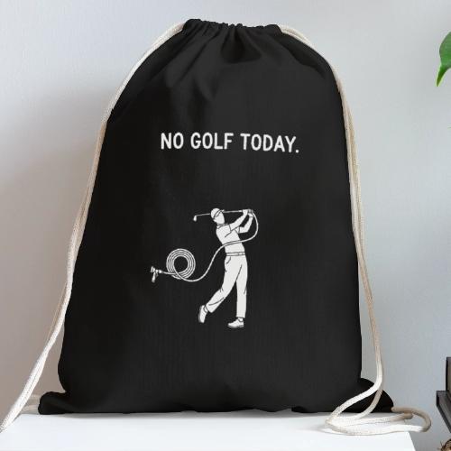 The Mop Swing Funny Hose Swing Quote - Cotton Drawstring Bag