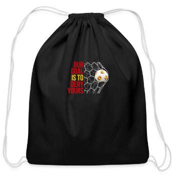 Cool Spain Soccer Football Fan Espana Spanish - Cotton Drawstring Bag - black - Front