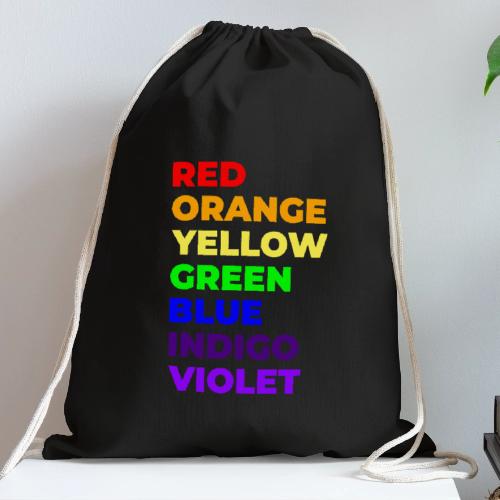 True Colors - Cotton Drawstring Bag