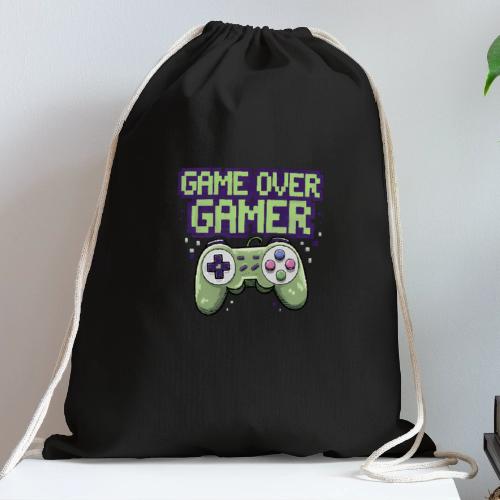 Game Over Gamer - Cotton Drawstring Bag