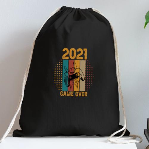 2021 Game Over Hand Controller - Cotton Drawstring Bag