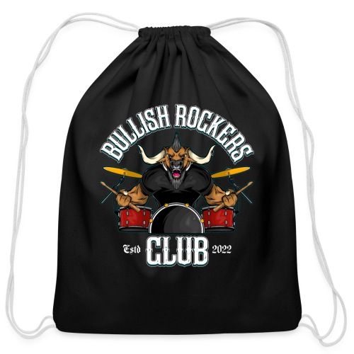 Bullish Rockers Club Drummer - Cotton Drawstring Bag