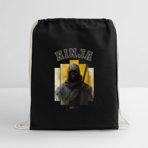 Silent Ninja Code - Cotton Drawstring Bag