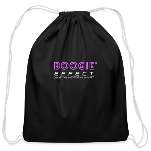 boogie effect fit strong happy logo colour - Cotton Drawstring Bag