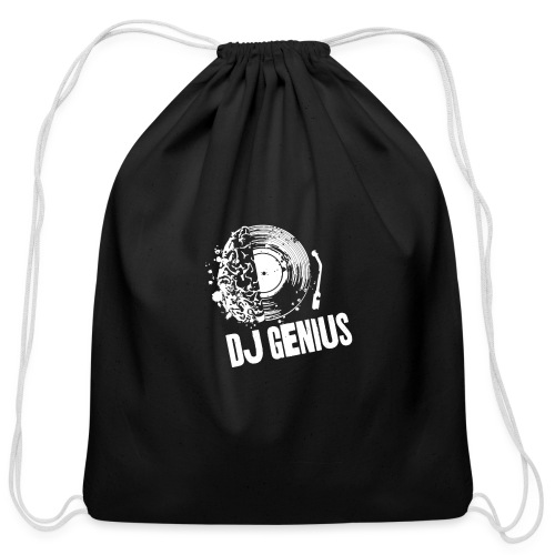 DJ Genius - Cotton Drawstring Bag