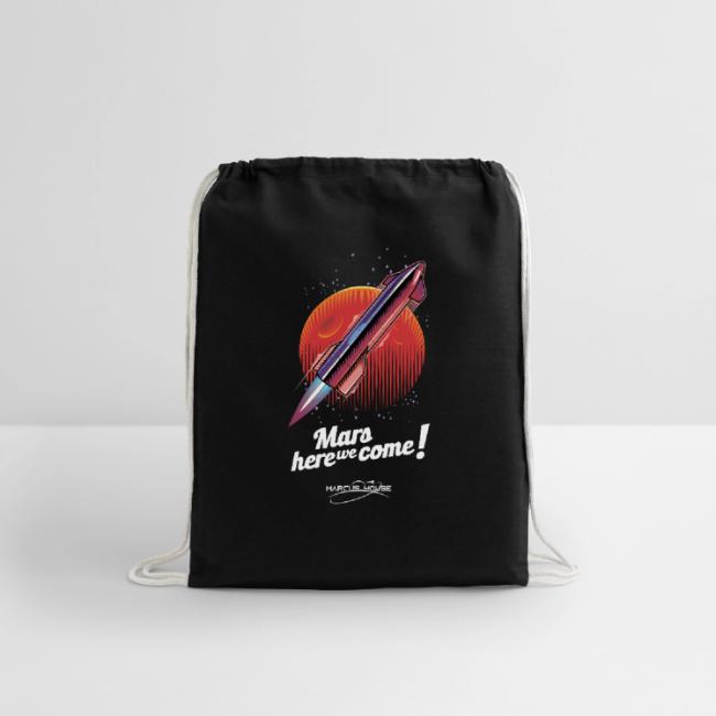 Mars Here We Come - Dark - With Logo