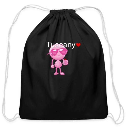 Smoon City_Tuscany Pink - Cotton Drawstring Bag