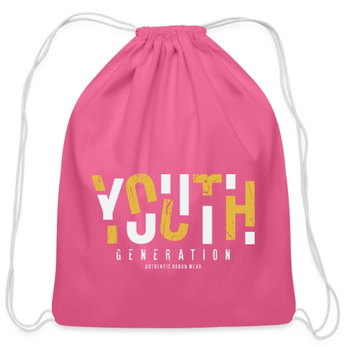 youth young generation - Cotton Drawstring Bag