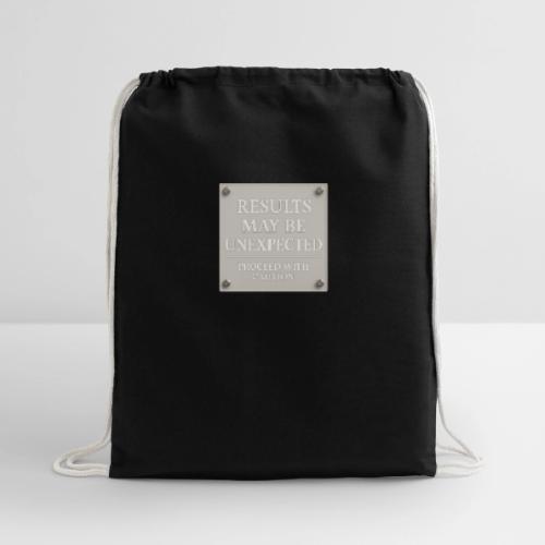 Results - White - Cotton Drawstring Bag