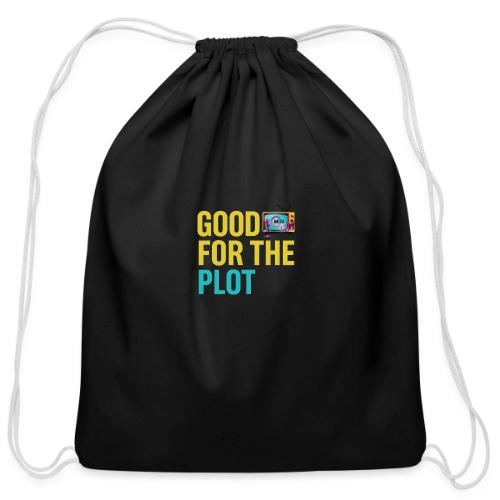 Good for the Plot | MediaMelanieTV - Cotton Drawstring Bag