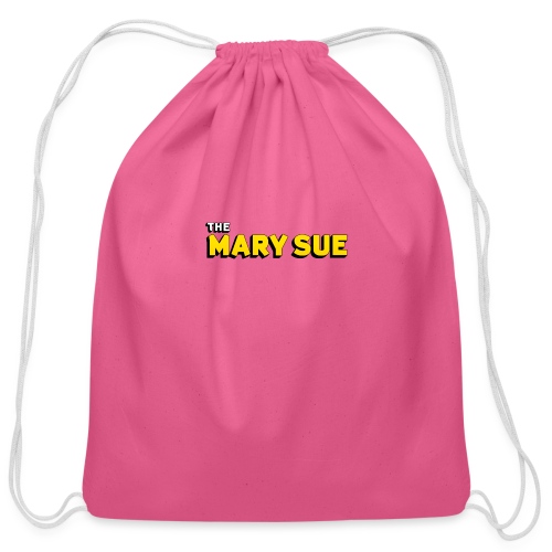 The Mary Sue Bag - Cotton Drawstring Bag