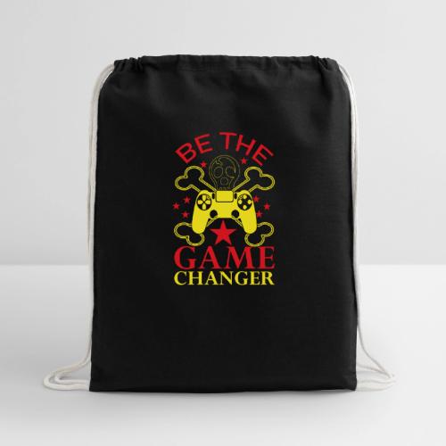 Be The Game Changer (Controller Skull) - Cotton Drawstring Bag