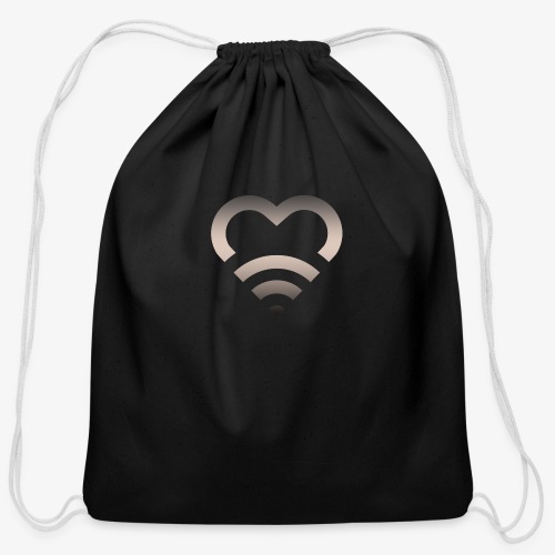 I Heart Wifi IPhone Case - Cotton Drawstring Bag