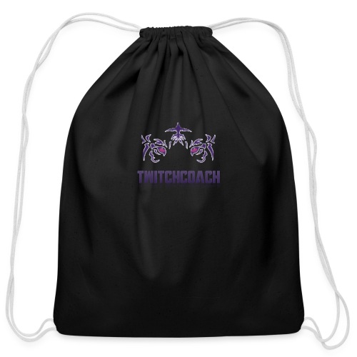 TwitchCoach Merch - Cotton Drawstring Bag