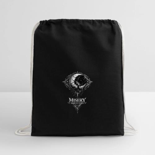 Misery made of stars - Cotton Drawstring Bag