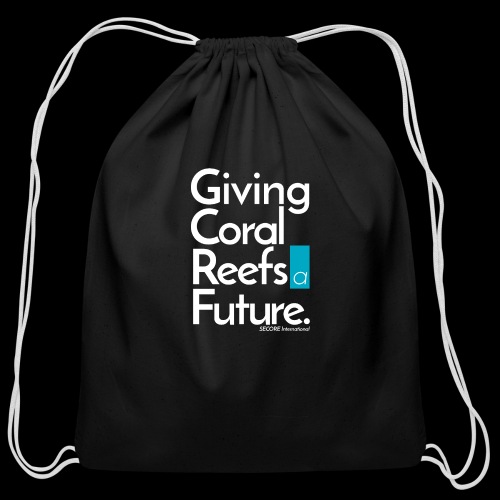 Giving Coral Reefs a Future - Cotton Drawstring Bag