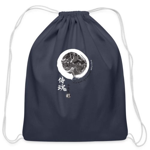 ASL Samurai shirt - Cotton Drawstring Bag