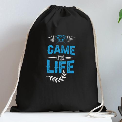 Game For Life Controller - Cotton Drawstring Bag