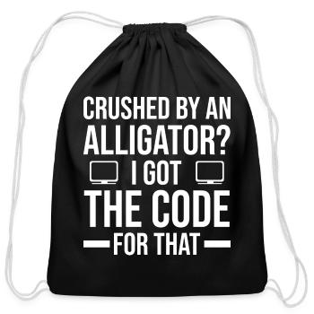 Clinical Coding Specialist | Hospital Gifts - Cotton Drawstring Bag - black - Front