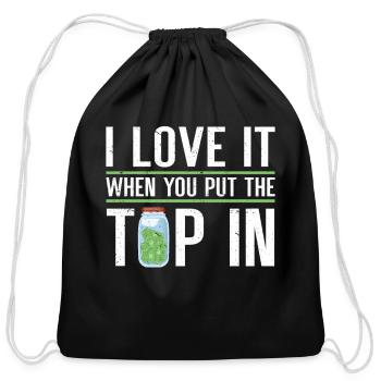 Bartender Gift Mixologist Job Waiter Bartender - Cotton Drawstring Bag - black - Front