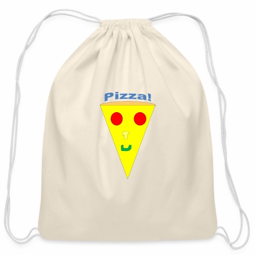 pizzalogo - Cotton Drawstring Bag
