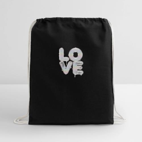 Love - Cotton Drawstring Bag