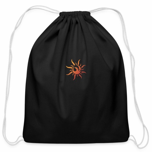 RAHS Green Energy Sun Logo - Cotton Drawstring Bag