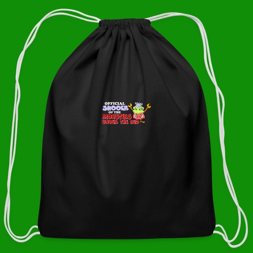 Official Shooer of the Monsters Under the Bed - Cotton Drawstring Bag