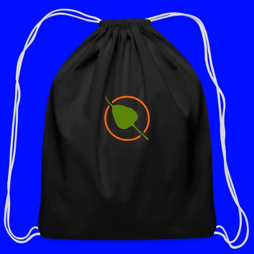 Bodhi Leaf - Cotton Drawstring Bag