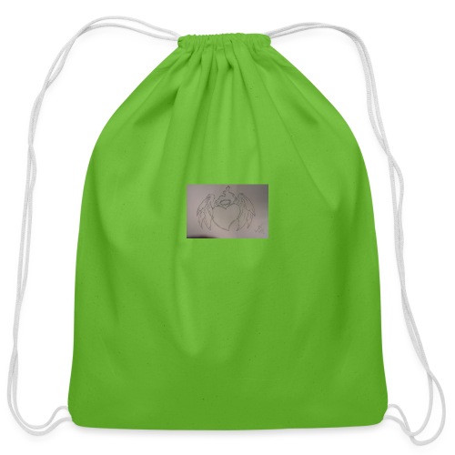 Angel - Cotton Drawstring Bag