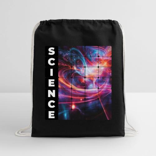 The Chaos of Science - Cotton Drawstring Bag