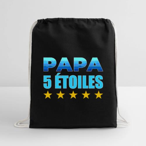 Five-Star Dad - Cotton Drawstring Bag