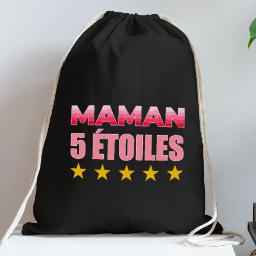 Five Star Mom - Cotton Drawstring Bag