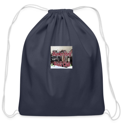 Winter with the Murder Shelf Book Club podcas - Cotton Drawstring Bag