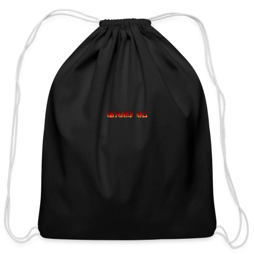Lean Axis Logo - Cotton Drawstring Bag