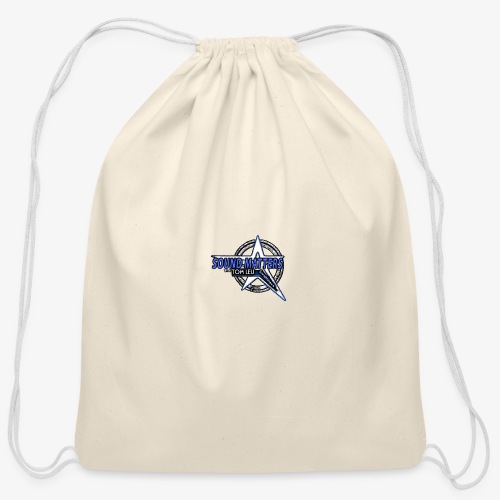 SOUND MATTERS Badge - Cotton Drawstring Bag