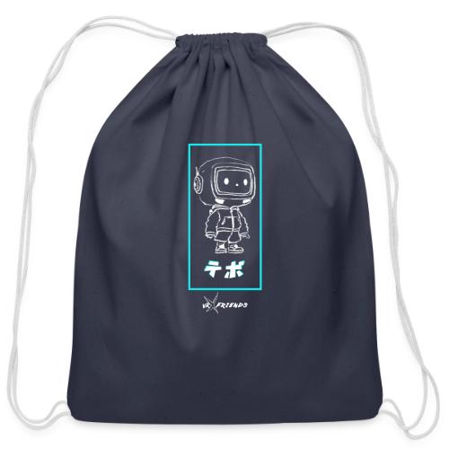 VRX Friends TEVO white - Cotton Drawstring Bag