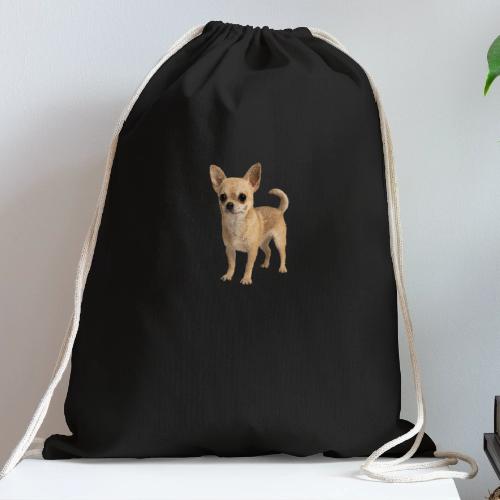 Chihuahua - Cotton Drawstring Bag