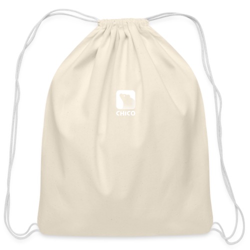 Chico's Logo with Name - Cotton Drawstring Bag