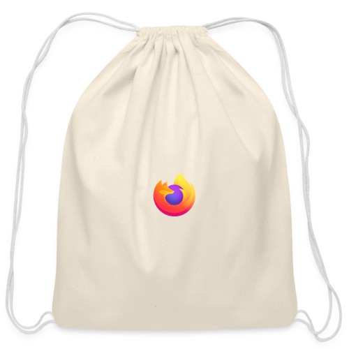 Firefox Browser - Cotton Drawstring Bag