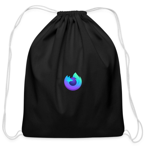 Firefox Browser Nightly Icon Logo - Cotton Drawstring Bag
