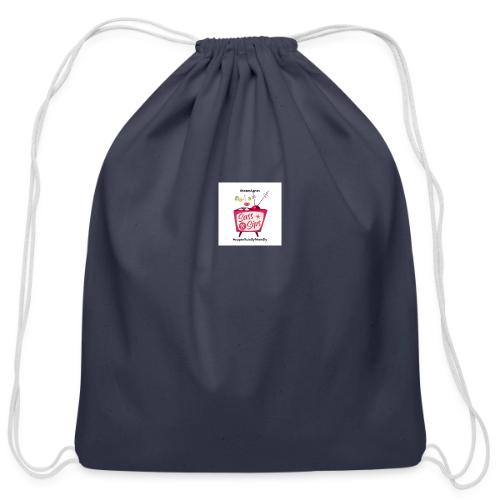 sassnsips com team agnes - Cotton Drawstring Bag