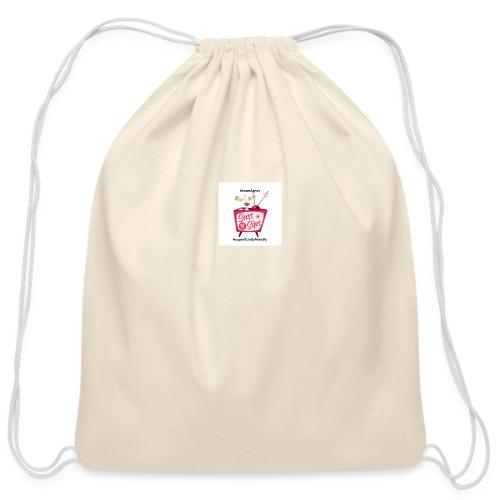 sassnsips com team agnes - Cotton Drawstring Bag