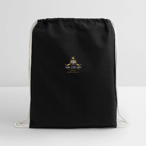 IAM-CED.ORG CROWN - Cotton Drawstring Bag