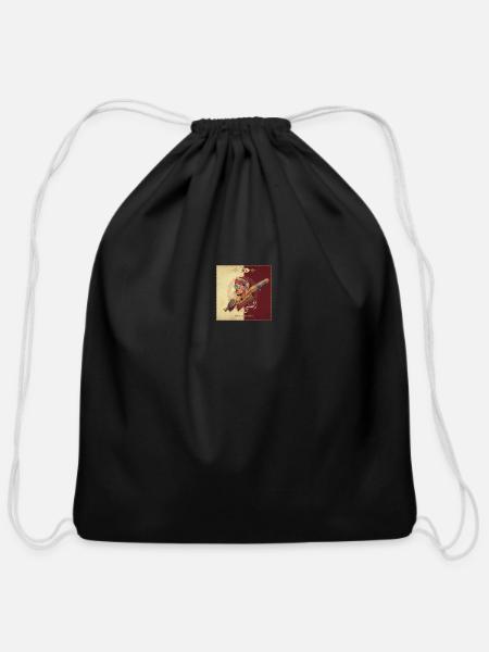 Don Bigg 450x450 - Cotton Drawstring Bag - black