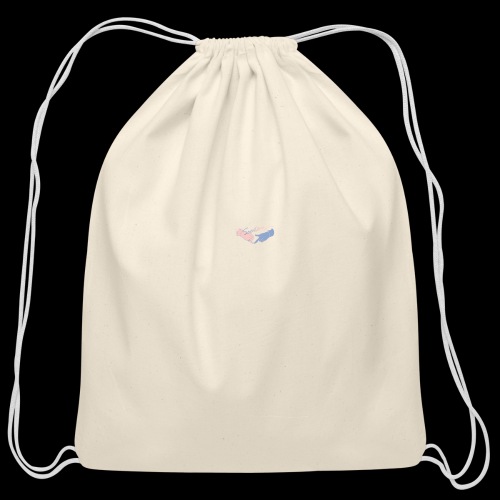Black T-Shirt - Seventeen - Cotton Drawstring Bag