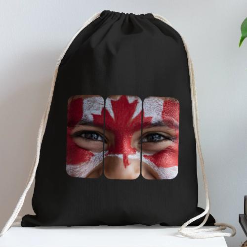 Proudly Canadian - Cotton Drawstring Bag